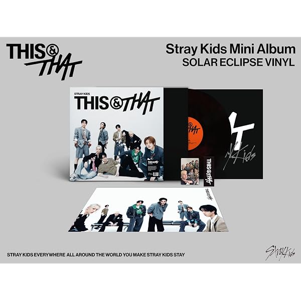 THIS Ver.) STRAY KIDS [THIS & THAT] Mini Album/CD+2 Book+ID+2